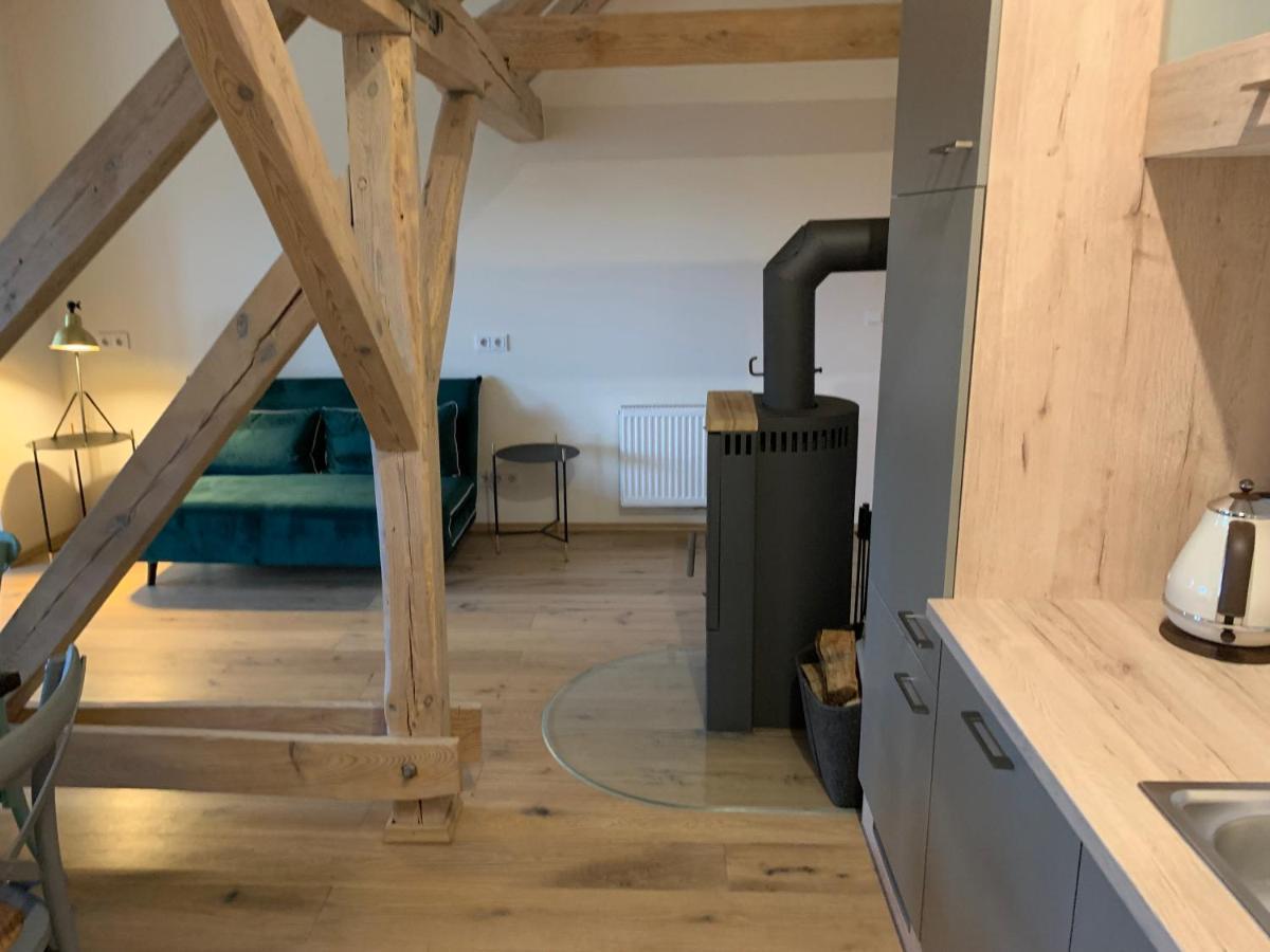 Kranichhof - Studio, Loft & Atelier Цосен Екстериор снимка